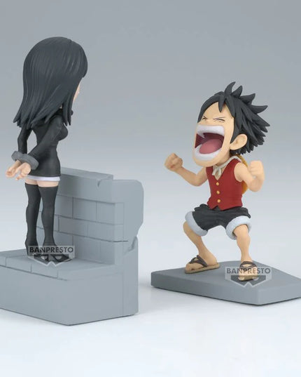 One Piece Monkey D. Luffy & Nico Robin Log Stories World Collectable Figure