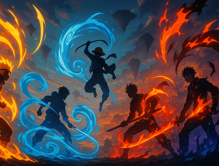 Anime composite banner