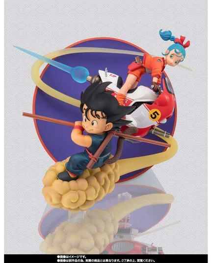 Dragon Ball Figur Son Goku & Bulma 18cm