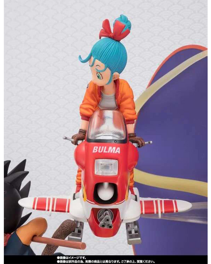 Dragon Ball Figur Son Goku & Bulma 18cm