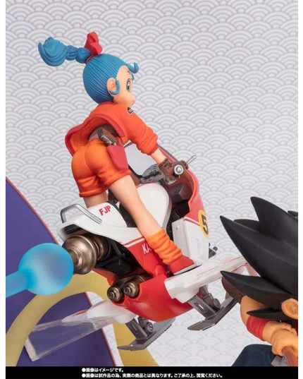 Dragon Ball Figur Son Goku & Bulma 18cm