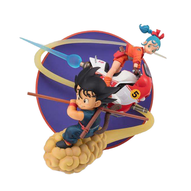 Dragon Ball Figur Son Goku & Bulma 18cm