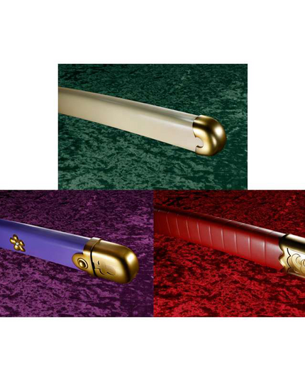 One Piece Roronoa Zoro 3 Sword Style Proplica Set
