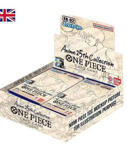One Piece Extra Booster Display Anime 25th Collection EB-02 (Englisch)