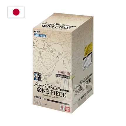 One Piece Extra Booster Display Anime 25th Collection EB-02 (Japanisch)