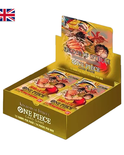 One Piece Booster Display Kingdoms of Intrigue OP-04 (Englisch)