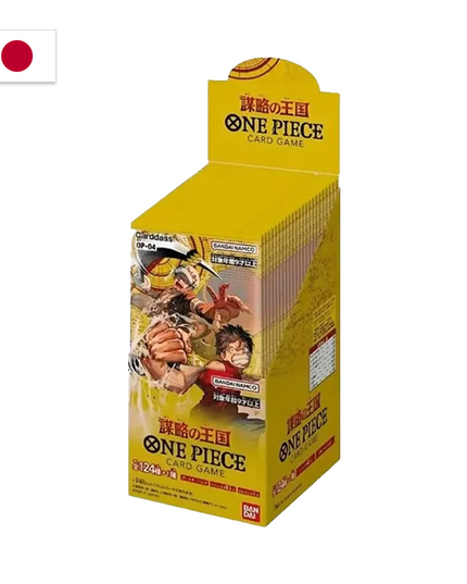 One Piece Booster Display Kingdoms of Intrigue OP-04 (Japanisch)