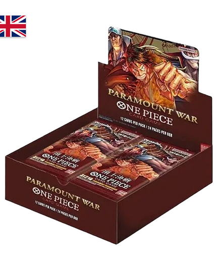 One Piece Booster Display Paramount War OP-02 (Englisch)