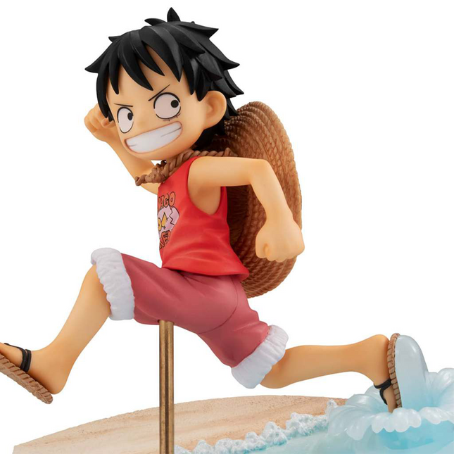 One Piece Monkey D. Luffy Figur (Kindheit) Run! Run! Run! G.E.M. Series