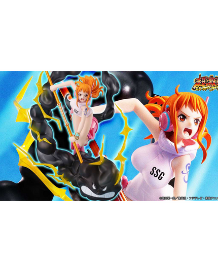 One Piece Figur Nami Lightning Blast 17cm