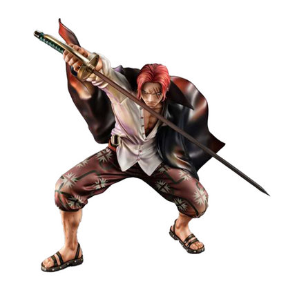 One Piece Rothaar Shanks Figur P.O.P. Playback Memories