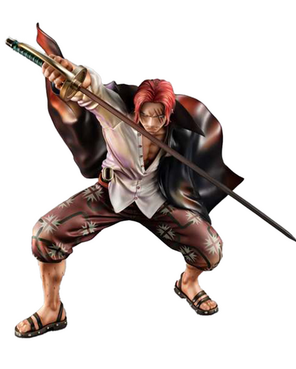 One Piece Rothaar Shanks Figur P.O.P. Playback Memories
