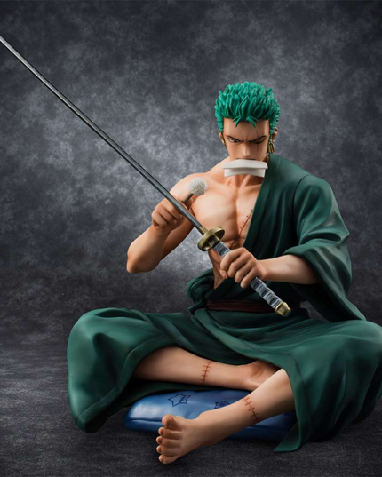One Piece Roronoa Zoro Figur (Neuauflage) P.O.P. S.O.C. Version