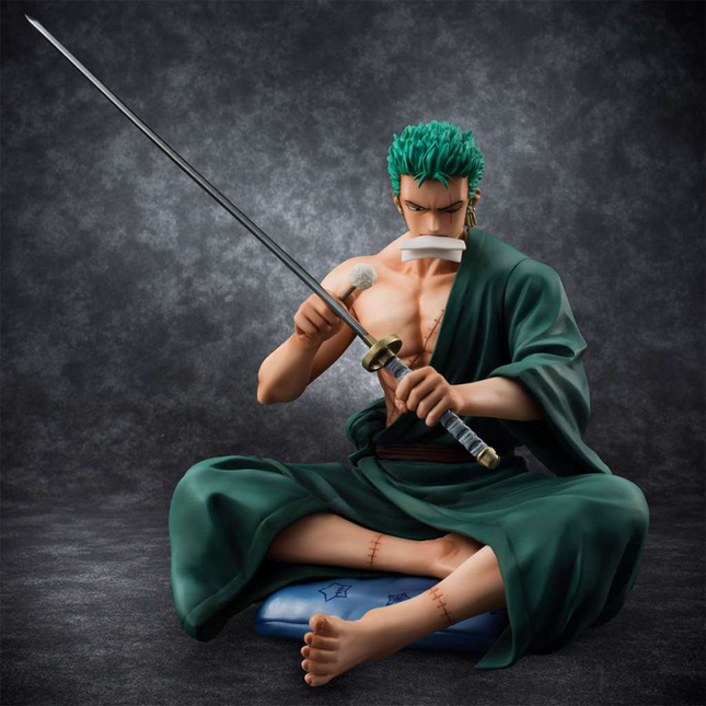 One Piece Roronoa Zoro Figur (Neuauflage) P.O.P. S.O.C. Version