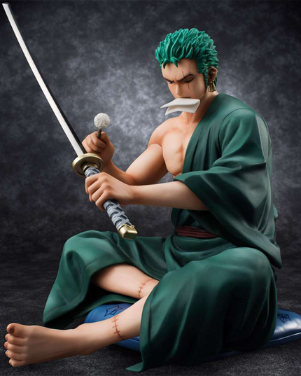 One Piece Roronoa Zoro Figur (Neuauflage) P.O.P. S.O.C. Version