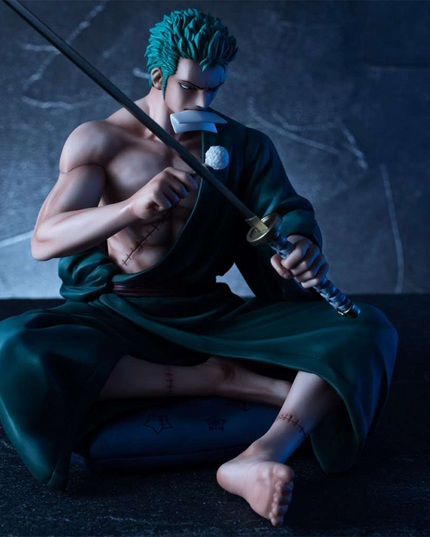 One Piece Roronoa Zoro Figur (Neuauflage) P.O.P. S.O.C. Version