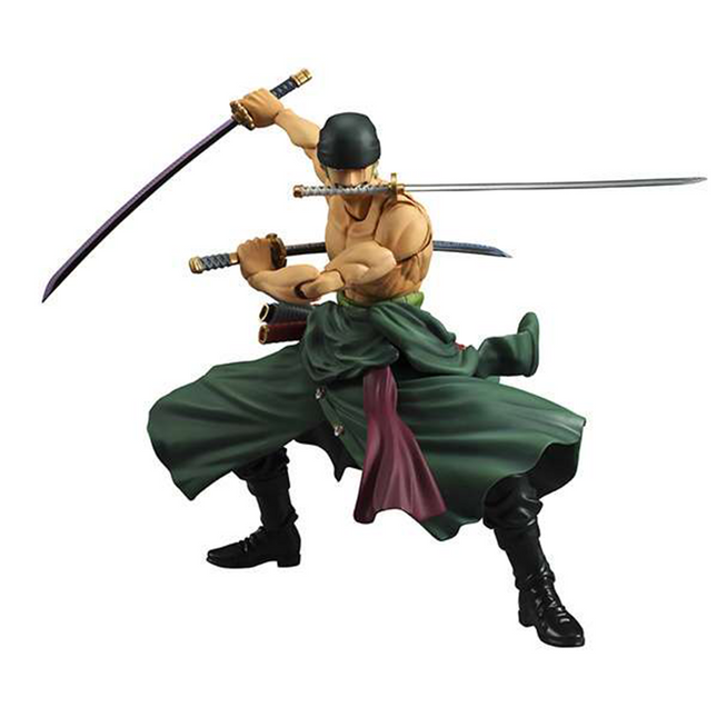 One Piece Roronoa Zoro Actionfigur (Neuauflage) Variable Action Heroes