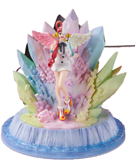 One Piece Figur Shanks & Uta 24cm