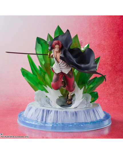 One Piece Figur Shanks & Uta 24cm